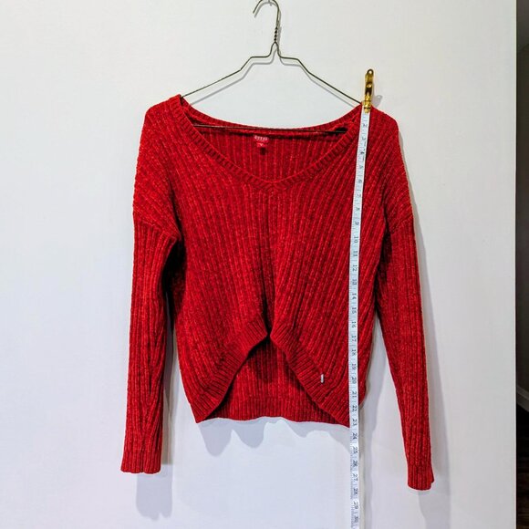 Guess Women's S Crop Retro 90's Sweater L 23.5 inches - Picture 7 of 7